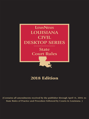 cover image of Louisiana Rules Annotated